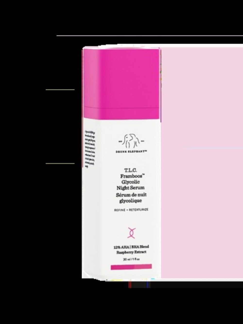 NEW Full Size Drunk Elephant - TLC Framboos Glycolic Night Serum